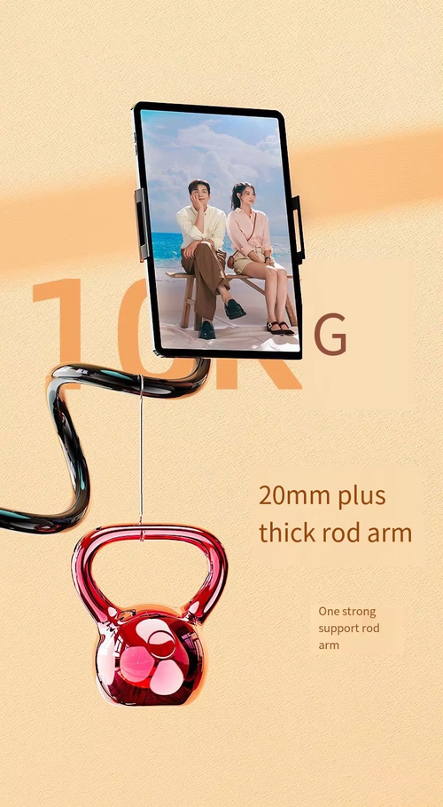360 Rotatable Foldable Phone Tablet Clamp Stand（Cash on delivery is supported）