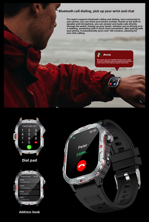 Outdoor Sport Watch Bluetooth Health 3Proof Waterproof（Cash on delivery is supported）
