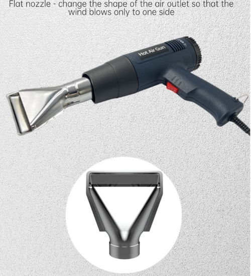 Stepless Heat Gun Lightweight Multi Nozzle Job Site Use（Cash on delivery is supported）