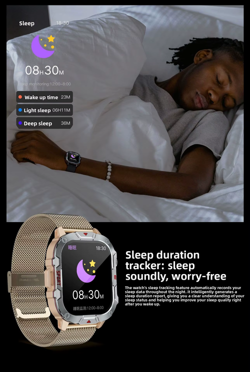 Outdoor Sport Watch Bluetooth Health 3Proof Waterproof（Cash on delivery is supported）