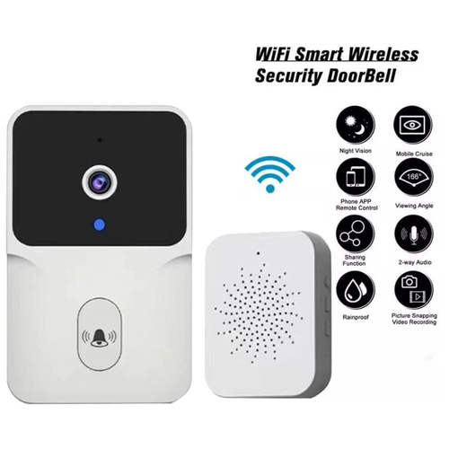 Smart WiFi Doorbell: Secure Your Home Today（Cash on delivery is supported）