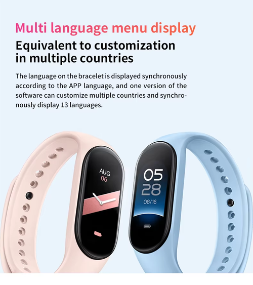 Upgraded Smart Bracelet: Heart Rate Sleep Step Reminder（Cash on delivery is supported）