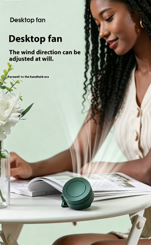 Portable Clip Fan For Neck And Waist（Cash on delivery is supported）