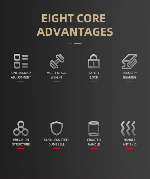 10kg Adjustable Dumbbell Barbell Set Home Use（Cash on delivery is supported）