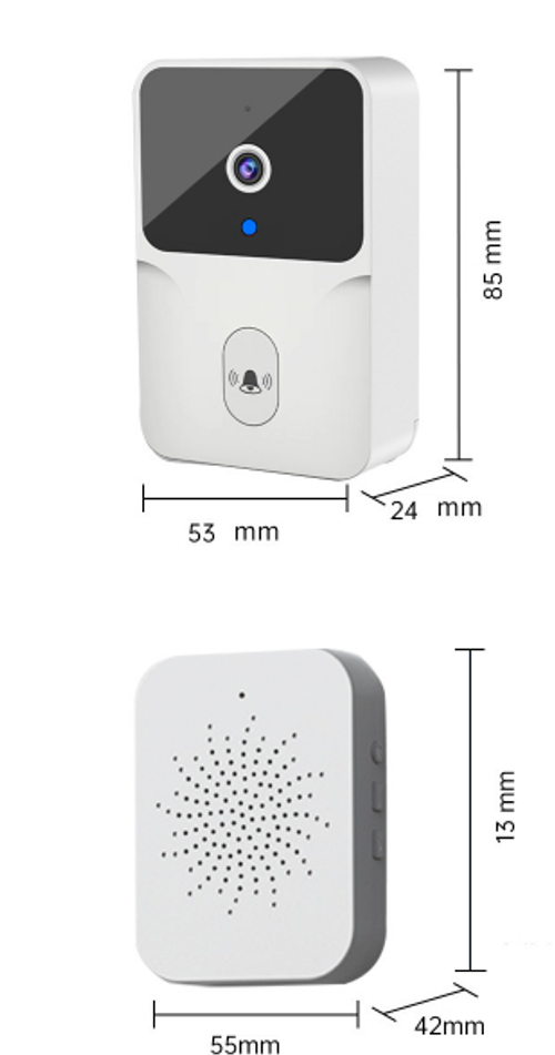 Smart WiFi Doorbell: Secure Your Home Today（Cash on delivery is supported）