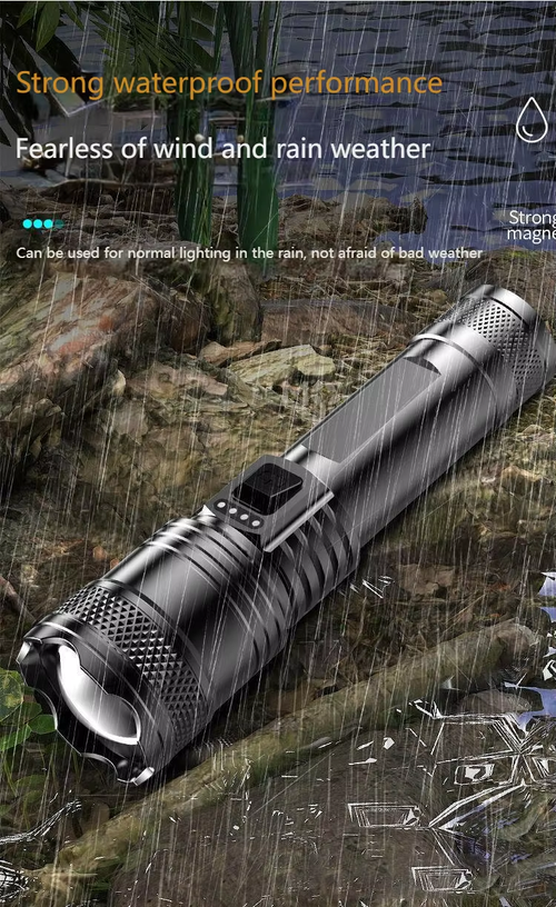 Super Bright Flashlight, 4900m Range（Cash on delivery is supported）