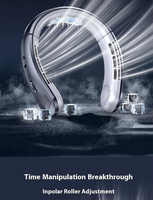 30Hrs Battery 100Speed Neck Fan Stay Cool（Cash on delivery is supported）