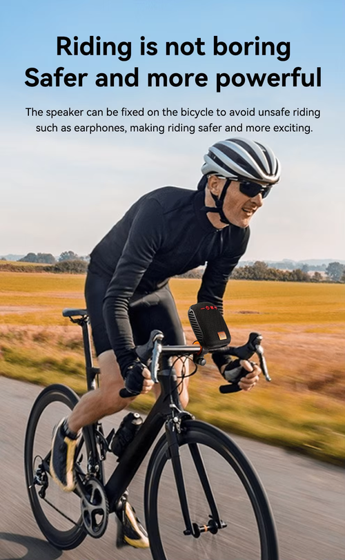 Portable Outdoor Speaker Waterproof for Bike and Travel（Cash on delivery is supported）