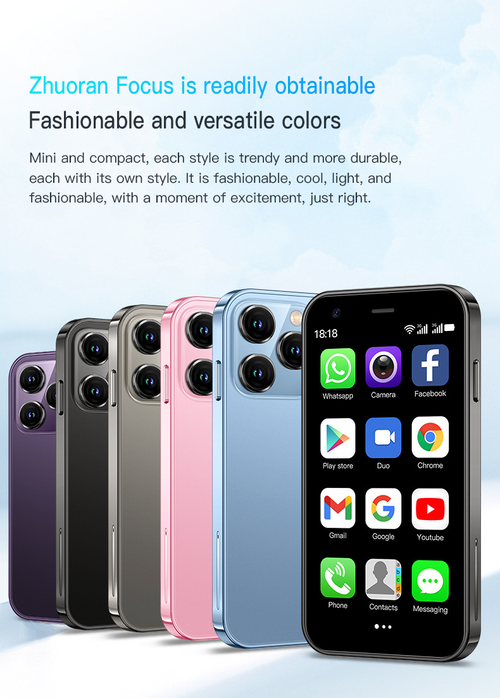 MINI 3G Smart Phone: Portable Android, Flagship Specs, Dual SIM（Cash on delivery is supported）