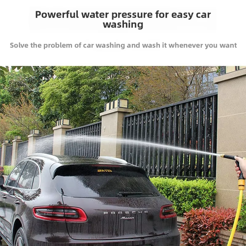 Power Pressure Wash Gun Car Home Use（Cash on delivery is supported）