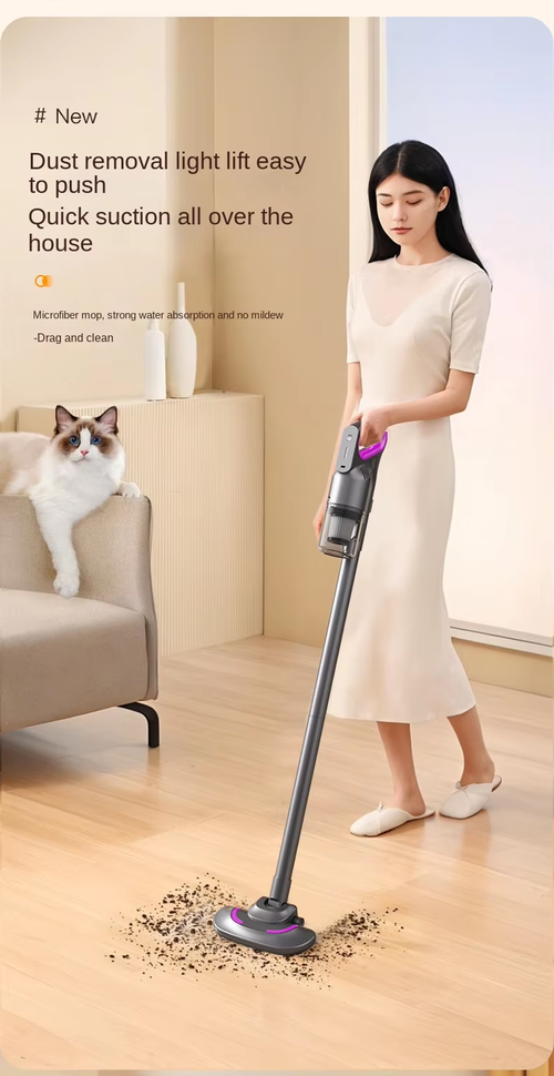 3-in-1 Strong Suction Cordless Handheld Stick Vacuum Mop Mite Removal（Cash on delivery is supported）