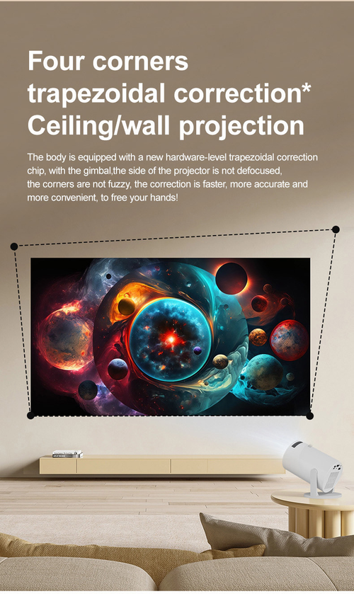 Portable HD Projector Home and Outdoor（Cash on delivery is supported）