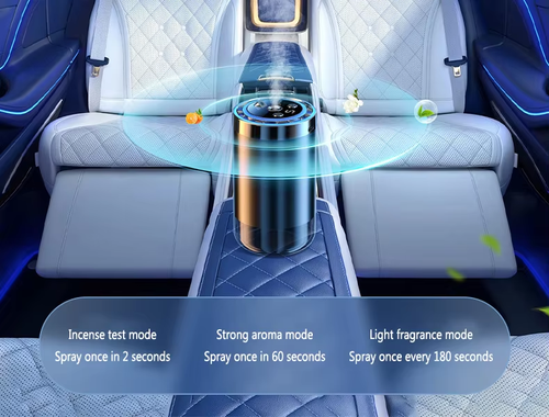 AI Smart Sensor Car Air Freshener Aromatherapy Diffuser – Premium Automatic Fragrance Machine for Vehicles