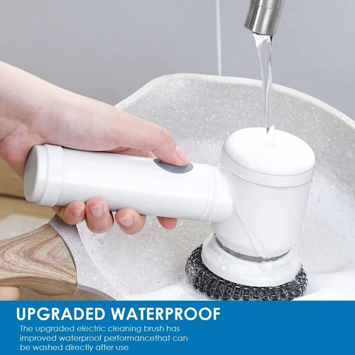 Multi Head Electric Kitchen Cleaning Brush（Cash on delivery is supported）