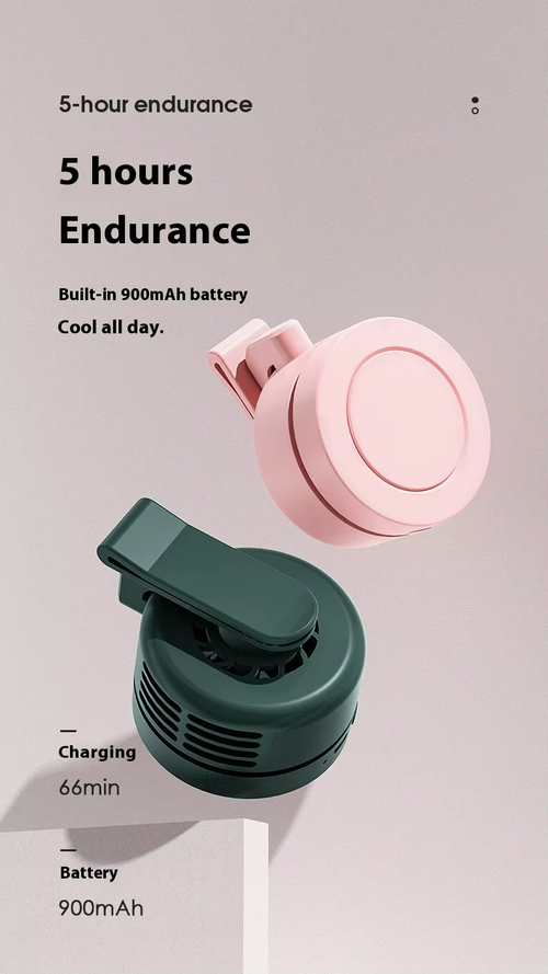 Portable Clip Fan For Neck And Waist（Cash on delivery is supported）