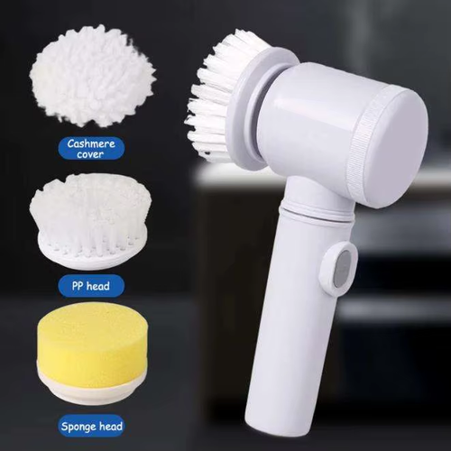 Multi Head Electric Kitchen Cleaning Brush（Cash on delivery is supported）