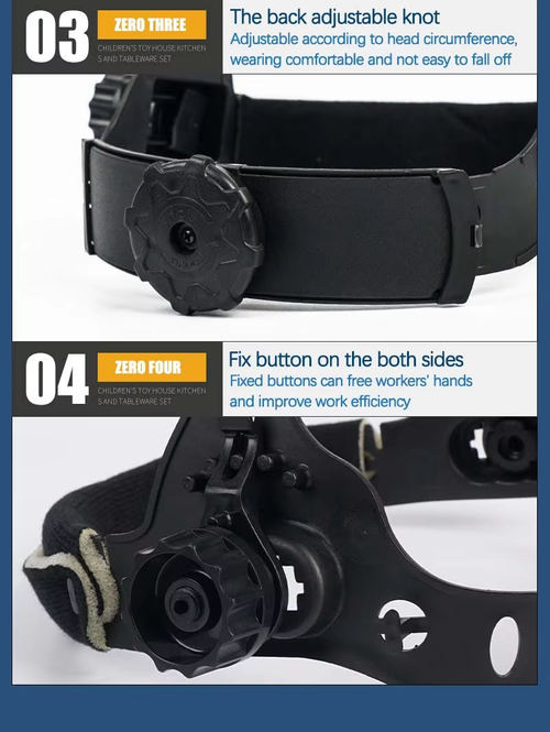 Automatic Dimming Head Mounted Welding Helmet（Cash on delivery is supported）