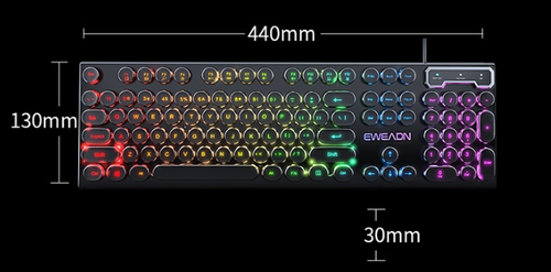 Silent Mouse + Mechanical Keyboard（Cash on delivery is supported）