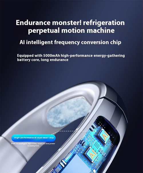 30Hrs Battery 100Speed Neck Fan Stay Cool（Cash on delivery is supported）