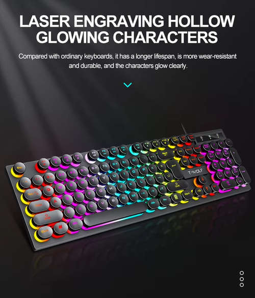 Silent Mouse + Mechanical Keyboard（Cash on delivery is supported）
