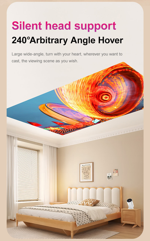 Portable HD Projector Home and Outdoor（Cash on delivery is supported）