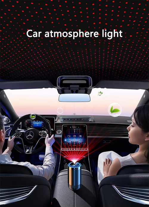 AI Smart Sensor Car Air Freshener Aromatherapy Diffuser – Premium Automatic Fragrance Machine for Vehicles
