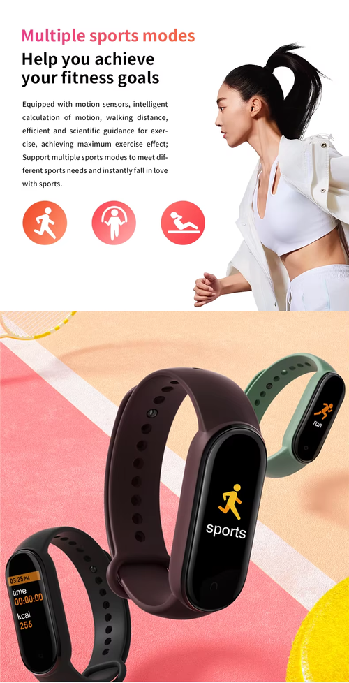 Upgraded Smart Bracelet: Heart Rate Sleep Step Reminder（Cash on delivery is supported）
