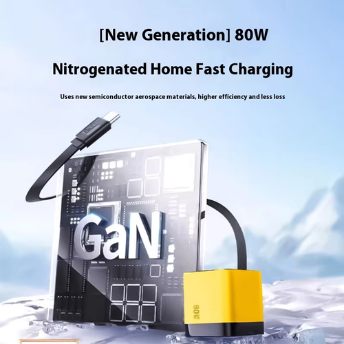 80W GaN Charger For Ghana Homes Charge All Your Gadgets Fast And Safe