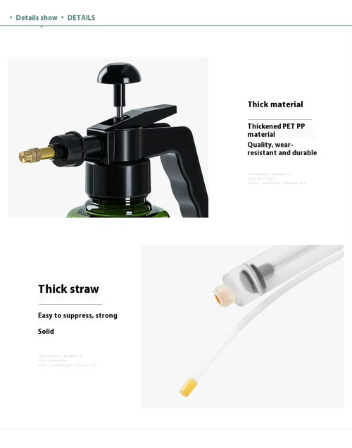 Watering Can Sprayer 1.5L plastic pressure sprayer long spout watering can for home gardening flower care watering plants Ideal for gardens daily use