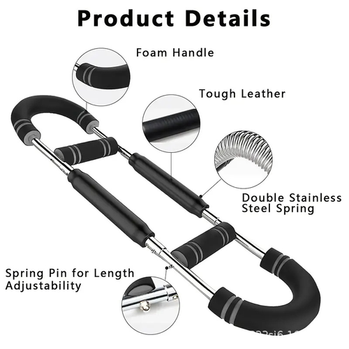 Adjustable U-Shaped Arm Trainer for Home Strength Training（Cash on delivery is supported）