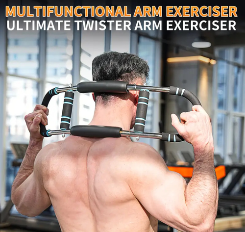 Adjustable U-Shaped Arm Trainer for Home Strength Training（Cash on delivery is supported）