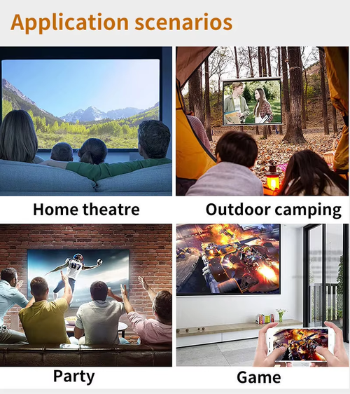 Ghanas Fave Mini Projector Better Than TVs Tiny portable HD fits bags great for akwaaba family outdoor fun clearer than basics