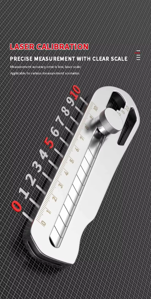 Heavy Duty Steel Utility Knife Set 2 Knives 20 Blades（Cash on delivery is supported）