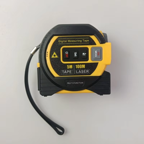 100M Voice Laser Tape Measure with Cross Line Area Volume and Data Storage（Cash on delivery is supported）