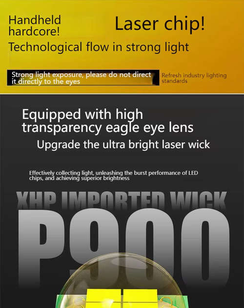 Super Bright Flashlight, 4900m Range（Cash on delivery is supported）