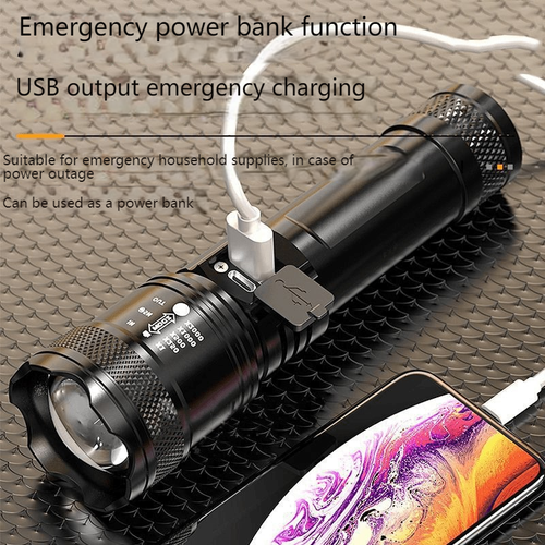 Super Bright Flashlight, 4900m Range（Cash on delivery is supported）