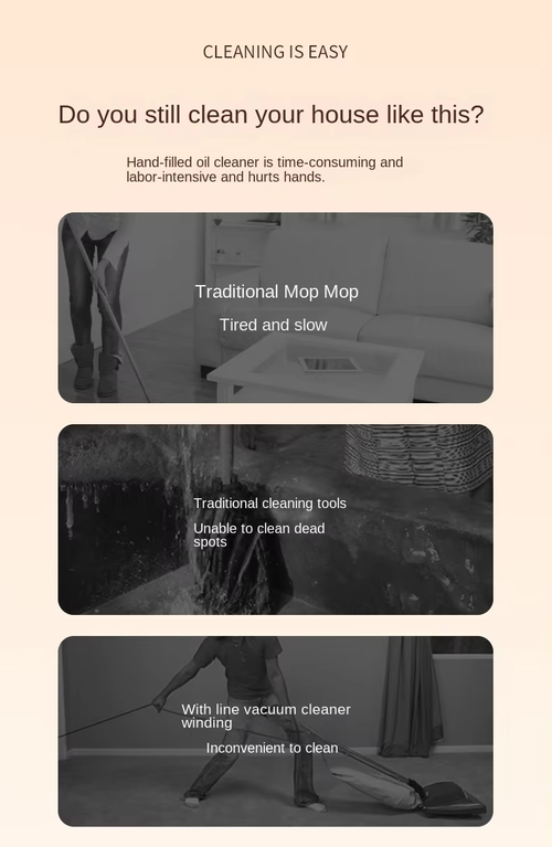 3-in-1 Strong Suction Cordless Handheld Stick Vacuum Mop Mite Removal（Cash on delivery is supported）