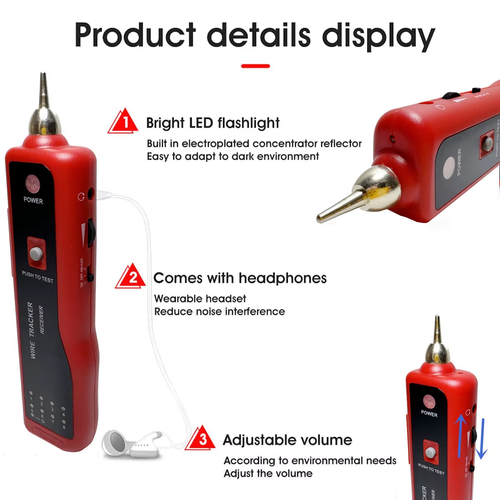 Multi Function Network Wire Tracer Anti Interference（Cash on delivery is supported）