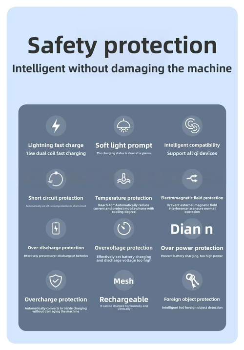 3-in-1 Magnetic Wireless Charger – Fast, Neat, and Built for You（Cash on delivery is supported）