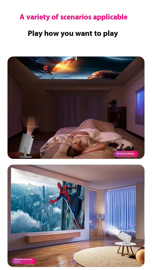 Bestselling HY200 1080P Android Projector Portable New Home Theater Projector for Ghana