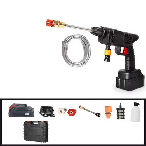 Rechargeable High Pressure Wireless Car Wash Gun（Cash on delivery is supported）