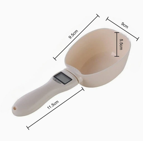 Electronic measuring spoon