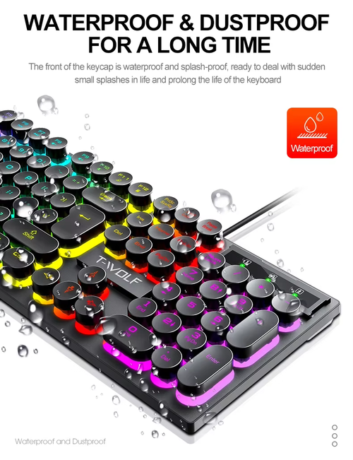 Silent Mouse + Mechanical Keyboard（Cash on delivery is supported）