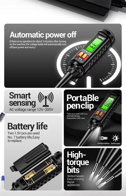 Smart Induction Tester Electrician Best Choice（Cash on delivery is supported）