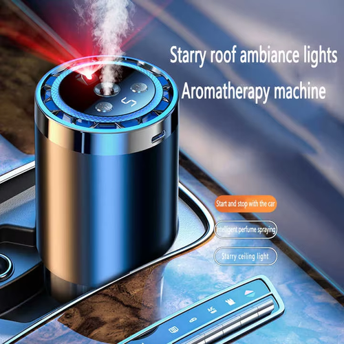 AI Smart Sensor Car Air Freshener Aromatherapy Diffuser – Premium Automatic Fragrance Machine for Vehicles