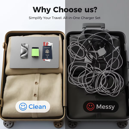 80W GaN Charger For Ghana Homes Charge All Your Gadgets Fast And Safe