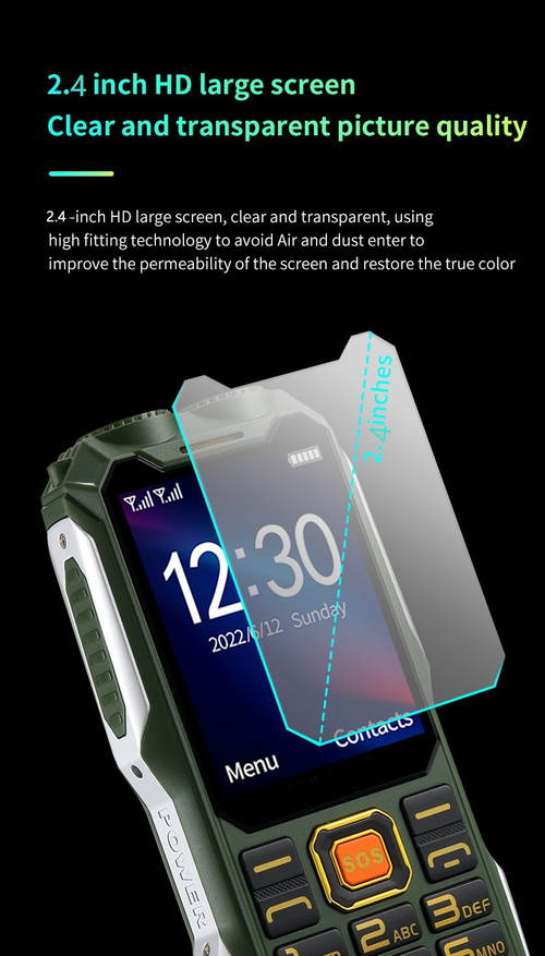 Military Grade Rugged Phone Your Unbreakable Daily Companion（Cash on delivery is supported）