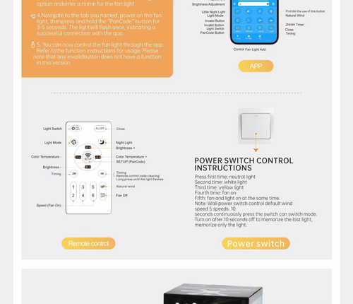 LED Ceiling Fan Light 3Speed 3Color Smooth Shade Remote Perfect for Ghana homes Cool and light in one Easy install Fits bedrooms living rooms Stay cool bright