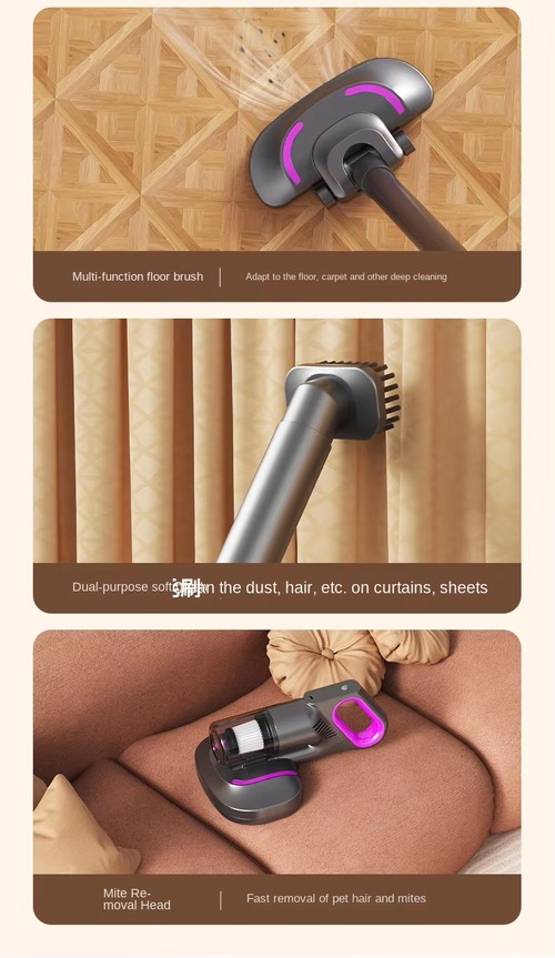 3-in-1 Strong Suction Cordless Handheld Stick Vacuum Mop Mite Removal（Cash on delivery is supported）
