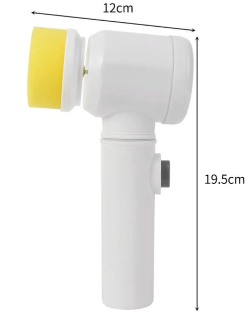 Multi Head Electric Kitchen Cleaning Brush（Cash on delivery is supported）
